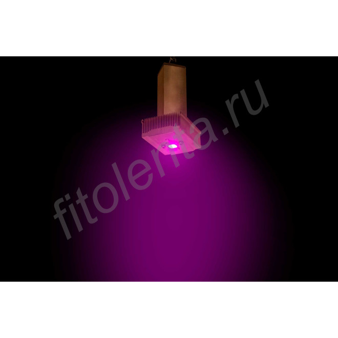 Полноспектровый 10Вт фитосветодиод на радиаторе LED grow light "Мерак"