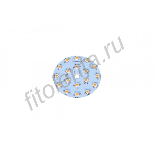 Сборка LED круглая 54Вт на 3-ваттных светодиодах полного спектра